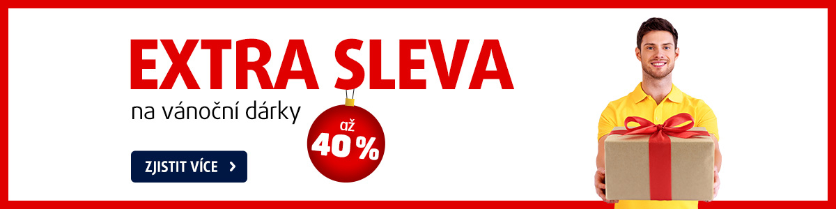Extra sleva na vánoční dárky
