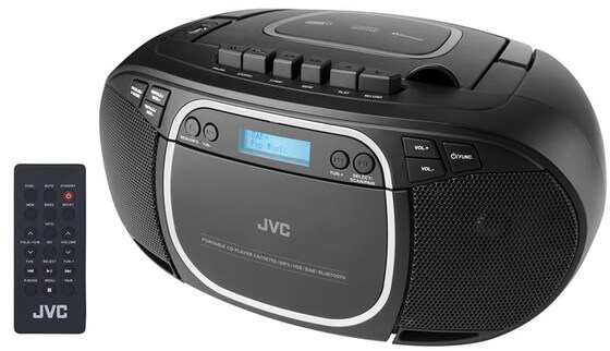 JVC rádio RC-E561B-DAB